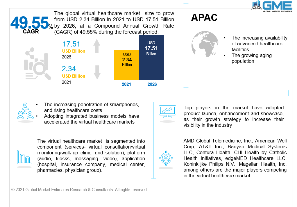 global virtual healthcare market